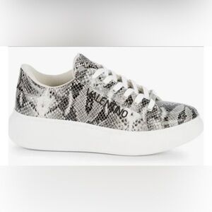 Valentino Snakeskin Sneakers Size 8